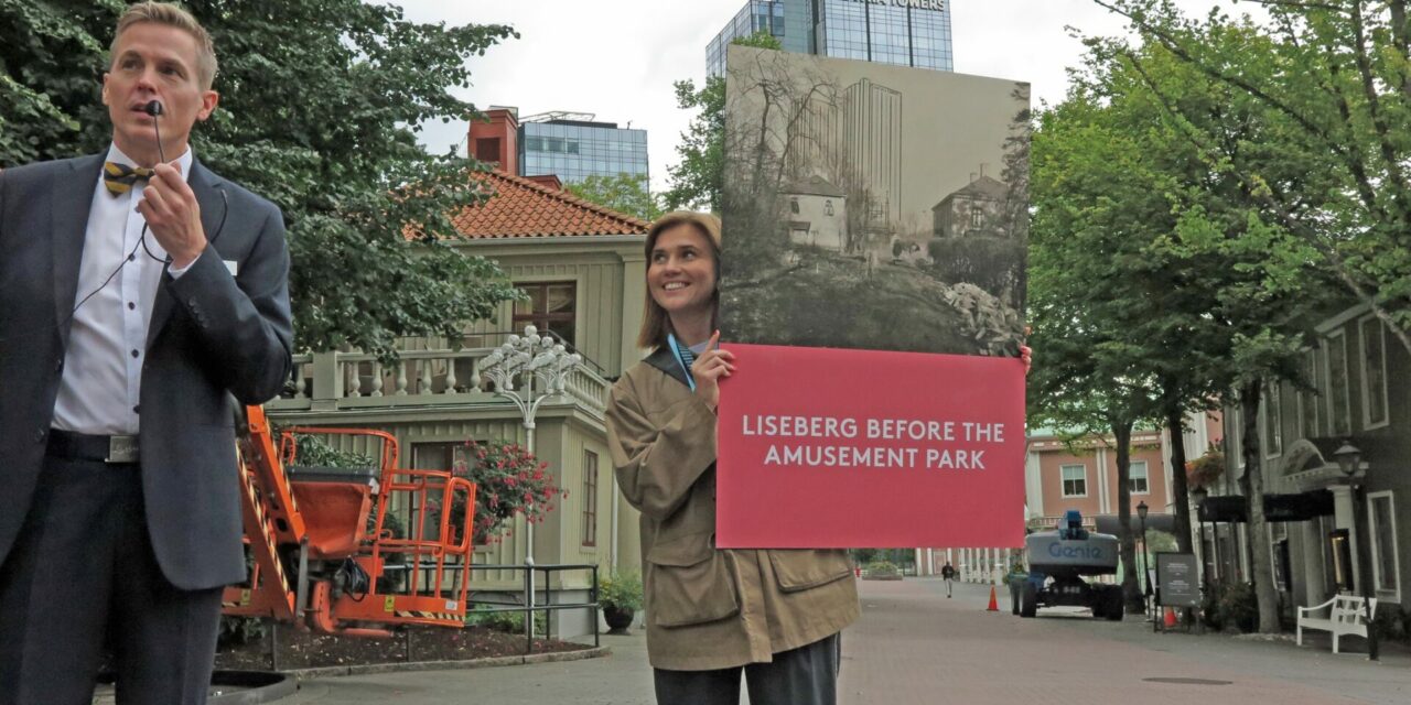 Göteborgs rtpk på Liseberg när karusellerna stod stilla