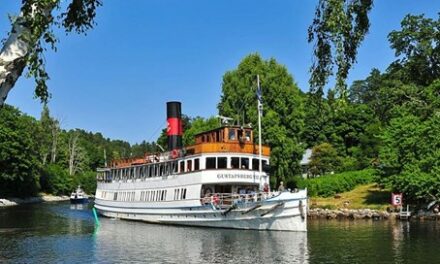 Båtutflykt till Gustavsberg och Porslinsfabriken