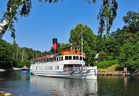 Båtutflykt till Gustavsberg och Porslinsfabriken