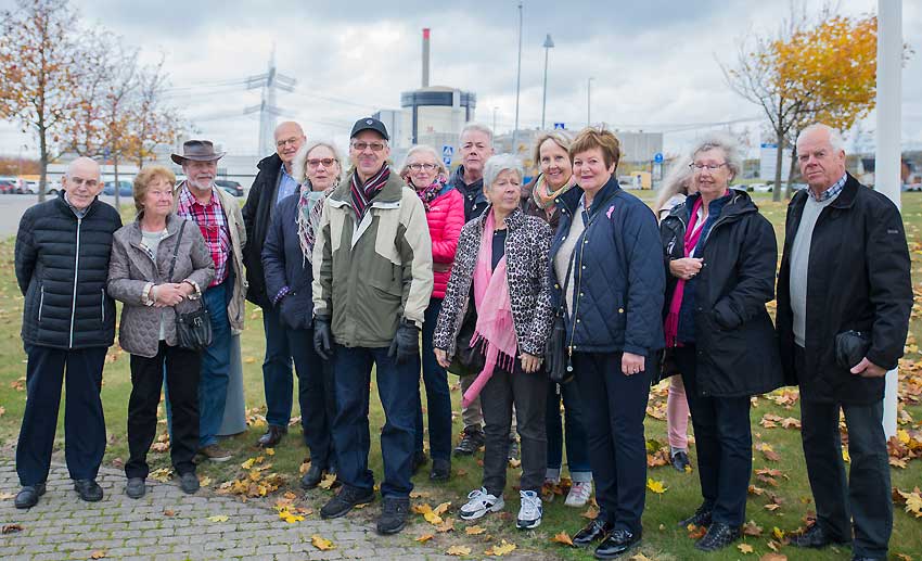 Göteborgsweteranerna besöker Ringhals kärnkraftverk